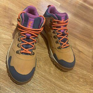 TIMBERLAND WOMEN'S LINCOLN PEAK WATERPROOF MID HIKER WHEAT LEATHER A5PHY